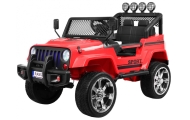 Autko terenowe Raptor Drifter Czerwony + Pilot + Napęd 4x4 + Schowek + Wolny Start + MP3 LED