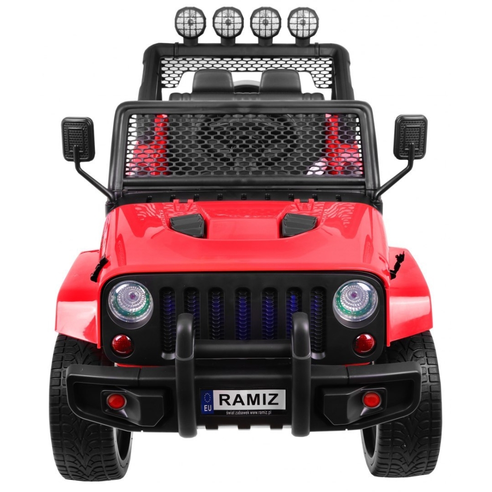 Elektromobilis Raptor Drifter 4x4, Red-Elektromobiliai vaikams, Visureigiai-e-vaikas