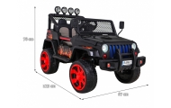 Elektromobilis Raptor Drifter 4x4, Flames-Elektromobiliai vaikams, Visureigiai-e-vaikas