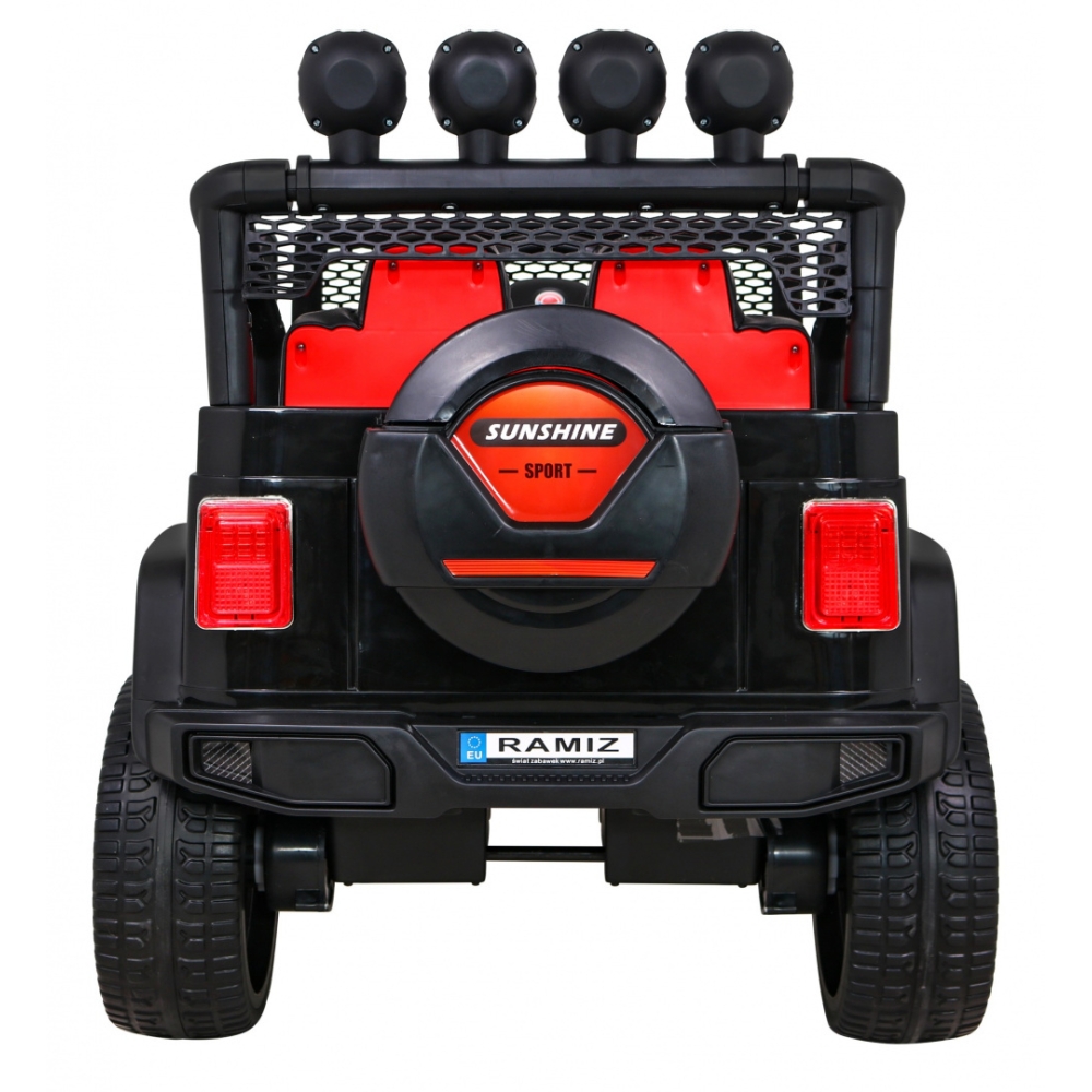 Elektromobilis Raptor Drifter 4x4, Flames-Elektromobiliai vaikams, Visureigiai-e-vaikas