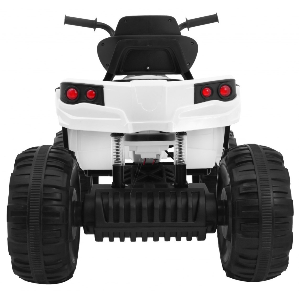 Elektrinis keturratis Quad ATV, baltas-Elektromobiliai vaikams, Keturračiai ir bagiai-e-vaikas
