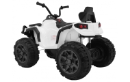 Quad ATV 2.4GHz na akumulator dla dzieci Biały + Pilot + Koła EVA + Radio MP3 + Wolny Start