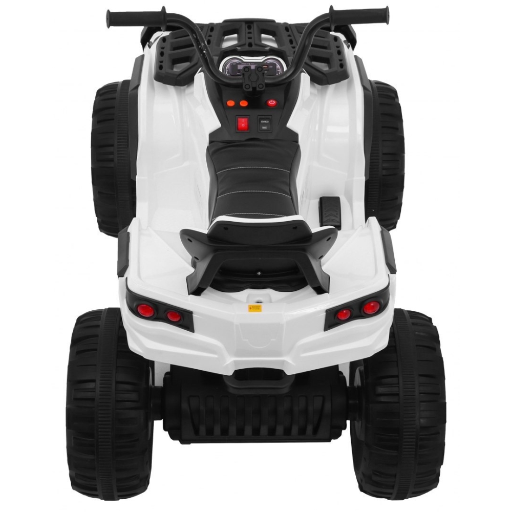 Elektrinis keturratis Quad ATV, baltas-Elektromobiliai vaikams, Keturračiai ir bagiai-e-vaikas