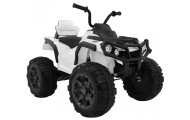 Quad ATV 2.4GHz na akumulator dla dzieci Biały + Pilot + Koła EVA + Radio MP3 + Wolny Start