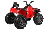 Elektrinis keturratis Quad ATV, raudonas-Elektromobiliai vaikams, Keturračiai ir bagiai-e-vaikas