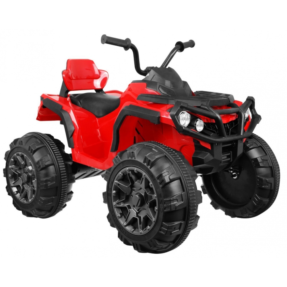 Elektrinis keturratis Quad ATV, raudonas-Elektromobiliai vaikams, Keturračiai ir bagiai-e-vaikas