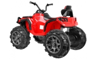 Quad ATV 2.4GHz na akumulator dla dzieci Czerwony + Pilot + Koła EVA + Radio MP3 + Wolny Start