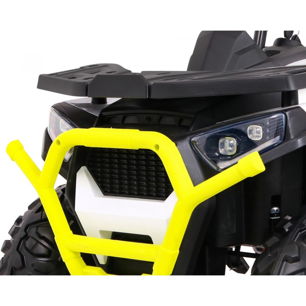 Elektrinis keturratis ATV Desert, White-Elektromobiliai vaikams, Keturračiai ir bagiai-e-vaikas