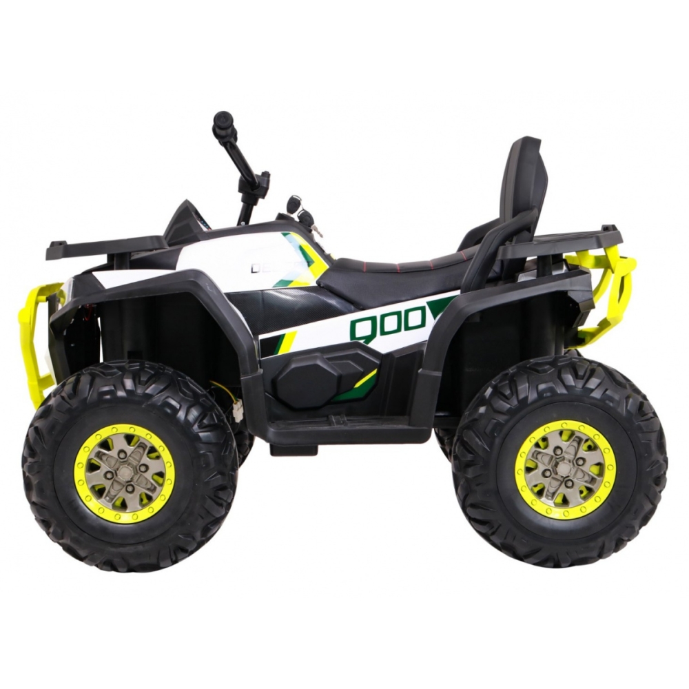 Elektrinis keturratis ATV Desert, White-Elektromobiliai vaikams, Keturračiai ir bagiai-e-vaikas