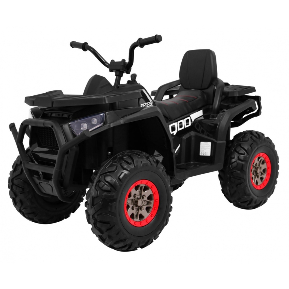 Elektrinis keturratis ATV Desert, Black-Elektromobiliai vaikams, Keturračiai ir bagiai-e-vaikas