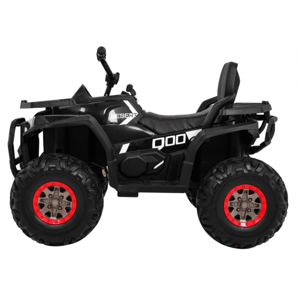 Elektrinis keturratis ATV Desert, Black-Elektromobiliai vaikams, Keturračiai ir bagiai-e-vaikas