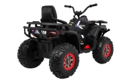 Elektrinis keturratis ATV Desert, Black-Elektromobiliai vaikams, Keturračiai ir bagiai-e-vaikas
