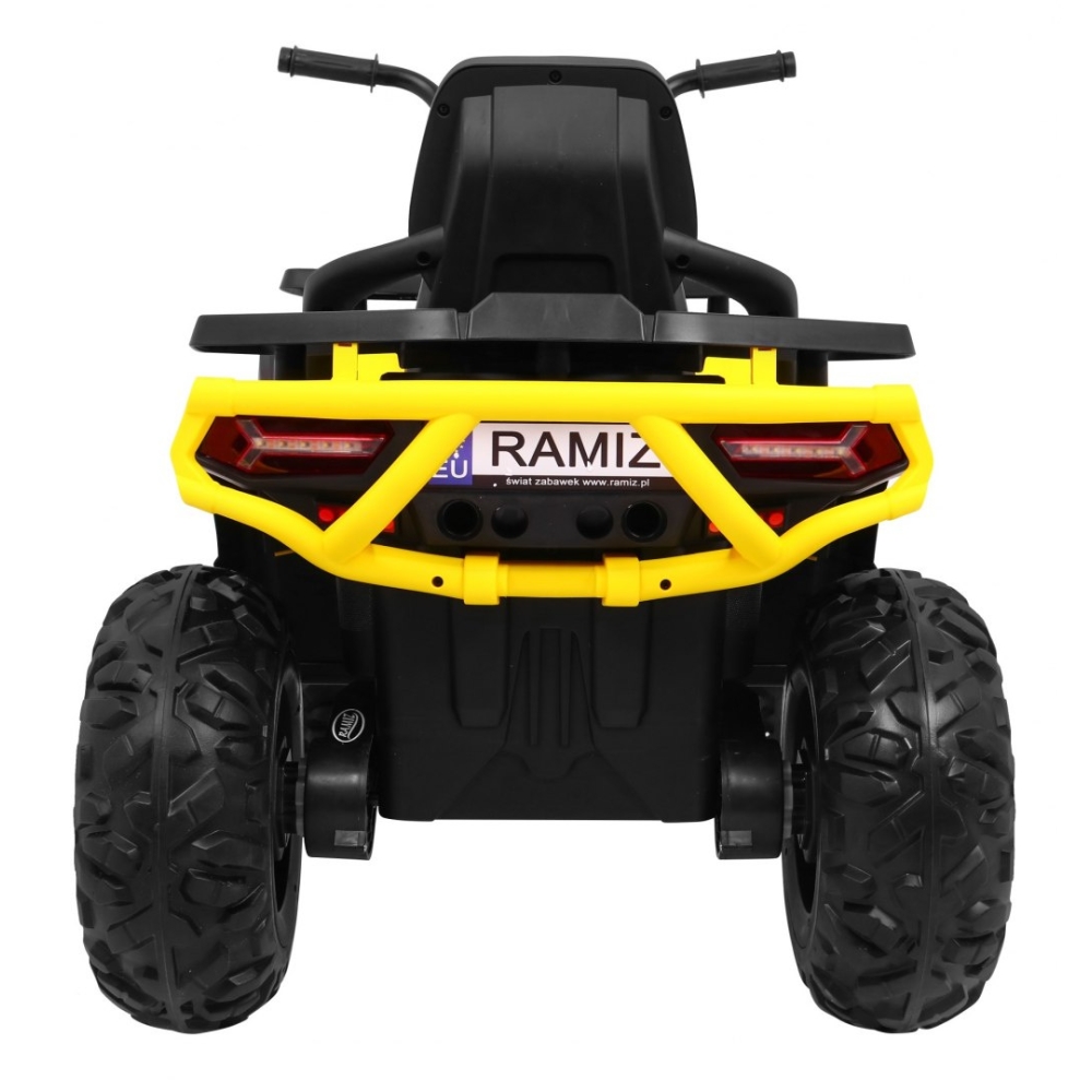 Elektrinis keturratis ATV Desert, Yellow-Elektromobiliai vaikams, Keturračiai ir bagiai-e-vaikas