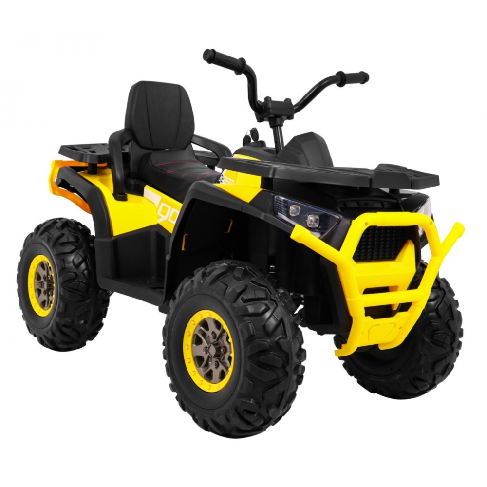 Elektrinis keturratis ATV Desert, Yellow-Elektromobiliai vaikams, Keturračiai ir bagiai-e-vaikas