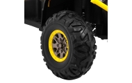 Elektrinis keturratis ATV Desert, Yellow-Elektromobiliai vaikams, Keturračiai ir bagiai-e-vaikas