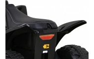 Quad Honda 250X TRX na akumulator Czarny + Klakson + LED + Ekoskóra