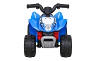 Quad Honda 250X TRX na akumulator Niebieski + Klakson + LED + Ekoskóra