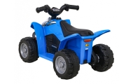 Quad Honda 250X TRX na akumulator Niebieski + Klakson + LED + Ekoskóra