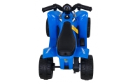 Quad Honda 250X TRX na akumulator Niebieski + Klakson + LED + Ekoskóra