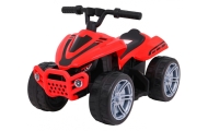 Quad Little Monster na akumulator dla najmłodszych Czerwony Napęd 25W