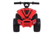 Quad Little Monster na akumulator dla najmłodszych Czerwony Napęd 25W