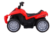 Quad Little Monster na akumulator dla najmłodszych Czerwony Napęd 25W