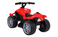 Quad Little Monster na akumulator dla najmłodszych Czerwony Napęd 25W