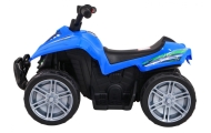 Quad Little Monster na akumulator dla najmłodszych Niebieski Napęd 25W