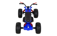 Quad Lucky Seven na akumulator Niebieski + Koła EVA + Wolny Start + LED + MP3 USB