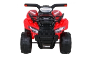 Quad Storm na akumulator dla dzieci Czerwony + Silnik 25W + MP3 USB + LED