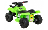 Quad Storm na akumulator dla dzieci Zielony + Silnik 25W + MP3 USB + LED