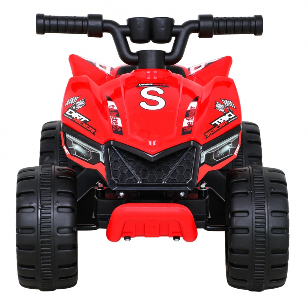 Elektrinis keturratis Quad The Fastest, Red-Elektromobiliai vaikams, Keturračiai ir bagiai-e-vaikas