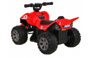 Elektrinis keturratis Quad The Fastest, Red-Elektromobiliai vaikams, Keturračiai ir bagiai-e-vaikas