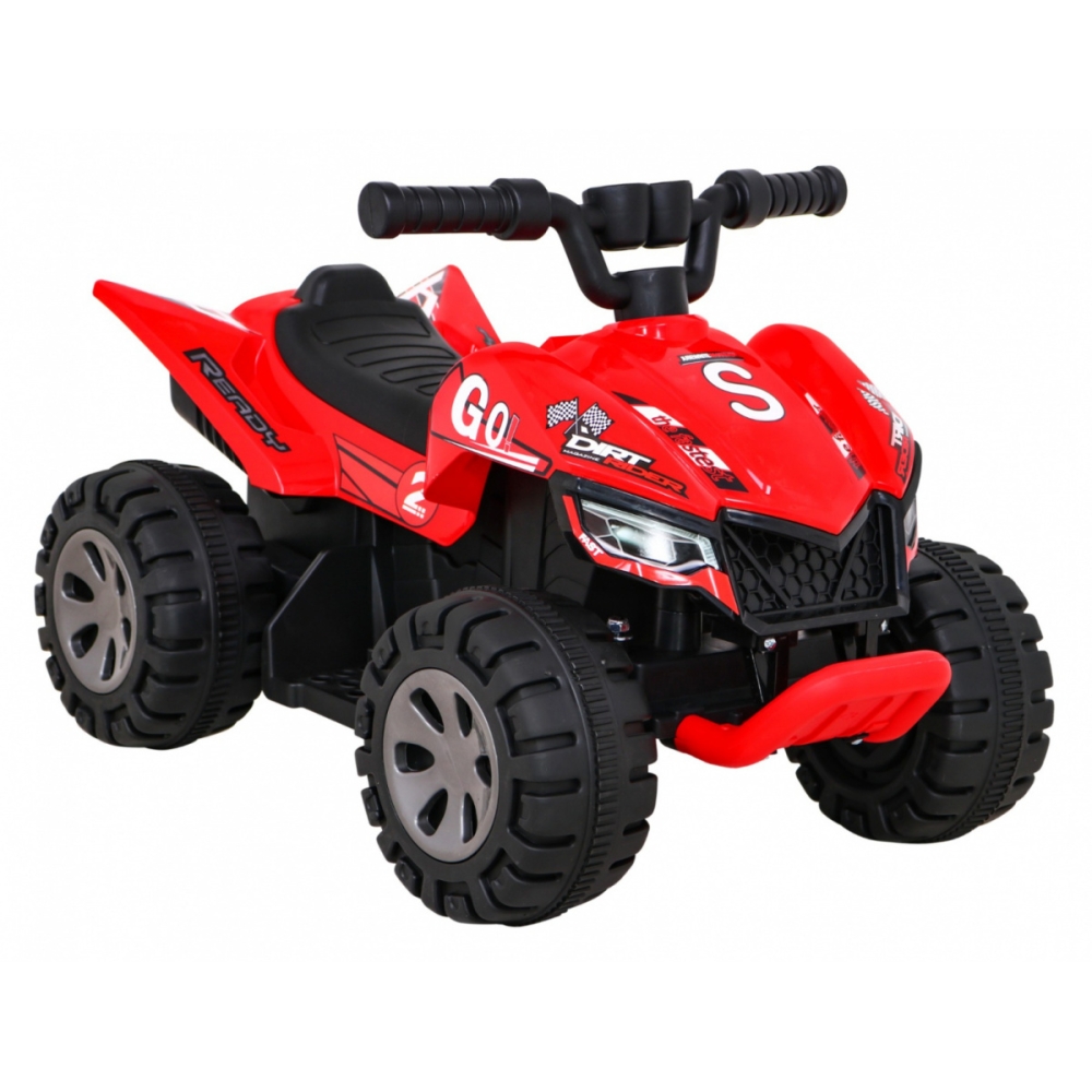 Elektrinis keturratis Quad The Fastest, Red-Elektromobiliai vaikams, Keturračiai ir bagiai-e-vaikas