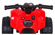 Quad The Fastest na akumulator dla dzieci Czerwony + Silnik 25W