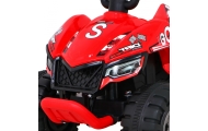 Elektrinis keturratis Quad The Fastest, Red-Elektromobiliai vaikams, Keturračiai ir bagiai-e-vaikas
