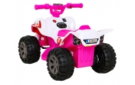 Elektrinis keturratis Quad The Fastest, Pink-Elektromobiliai vaikams, Keturračiai ir bagiai-e-vaikas