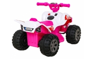 Quad The Fastest na akumulator dla dzieci Różowy + Silnik 25W
