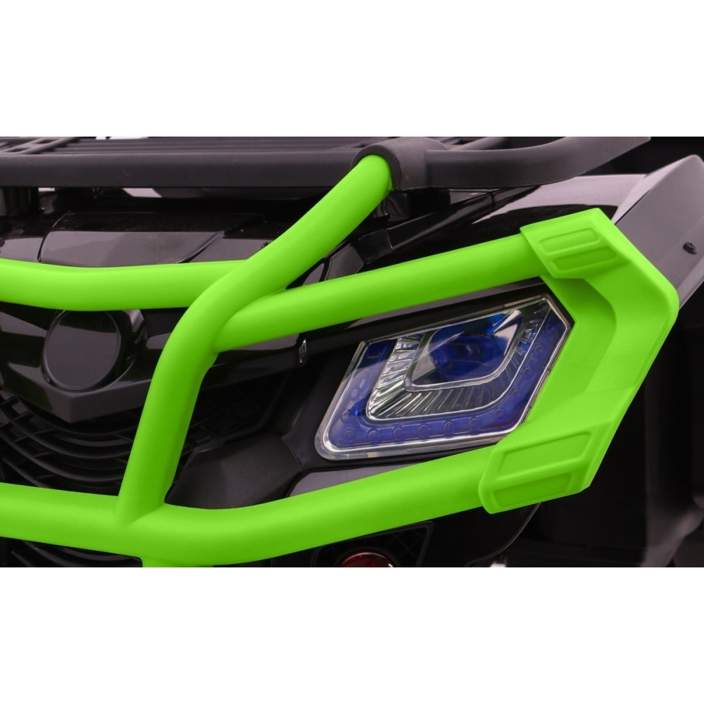Elektrinis keturratis Quad XL ATV 2,4 GHz, Green/Black-Elektromobiliai vaikams, Keturračiai ir bagiai-e-vaikas