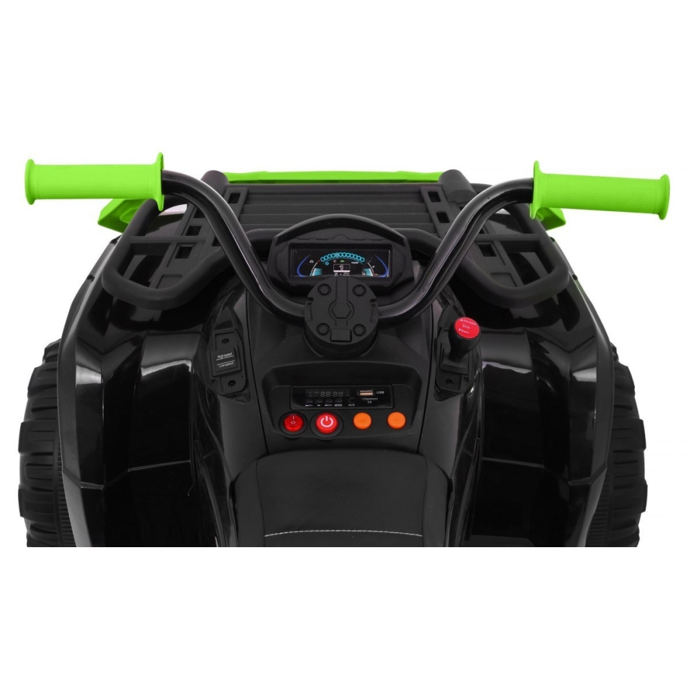 Elektrinis keturratis Quad XL ATV 2,4 GHz, Green/Black-Elektromobiliai vaikams, Keturračiai ir bagiai-e-vaikas