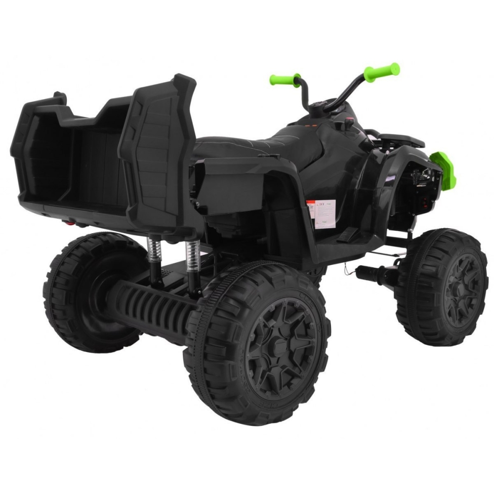 Elektrinis keturratis Quad XL ATV 2,4 GHz, Green/Black-Elektromobiliai vaikams, Keturračiai ir bagiai-e-vaikas