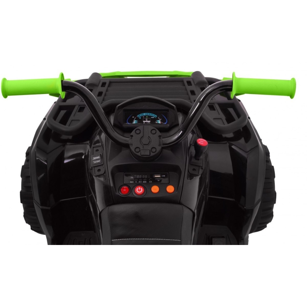 Elektrinis keturratis Quad XL ATV 2,4 GHz, Green/Black-Elektromobiliai vaikams, Keturračiai ir bagiai-e-vaikas