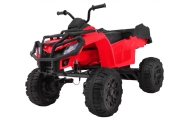 Elektrinis keturratis Quad XL ATV 2,4 GHz, Red-Elektromobiliai vaikams, Keturračiai ir bagiai-e-vaikas