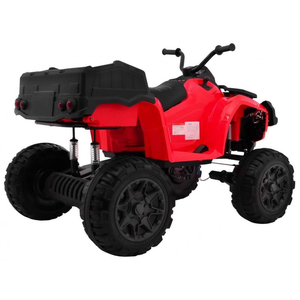 Elektrinis keturratis Quad XL ATV 2,4 GHz, Red-Elektromobiliai vaikams, Keturračiai ir bagiai-e-vaikas