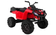 Quad XL ATV 2,4GHz na akumulator dla dzieci Czerwony + Pilot + Napęd 4x4 + Bagażnik + Wolny Start + EVA + Audio LED