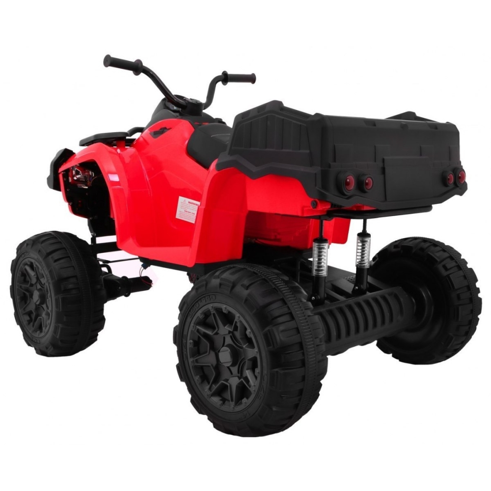 Elektrinis keturratis Quad XL ATV 2,4 GHz, Red-Elektromobiliai vaikams, Keturračiai ir bagiai-e-vaikas
