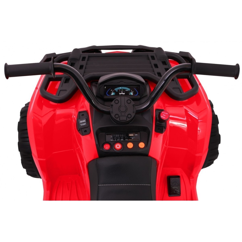 Elektrinis keturratis Quad XL ATV 2,4 GHz, Red-Elektromobiliai vaikams, Keturračiai ir bagiai-e-vaikas