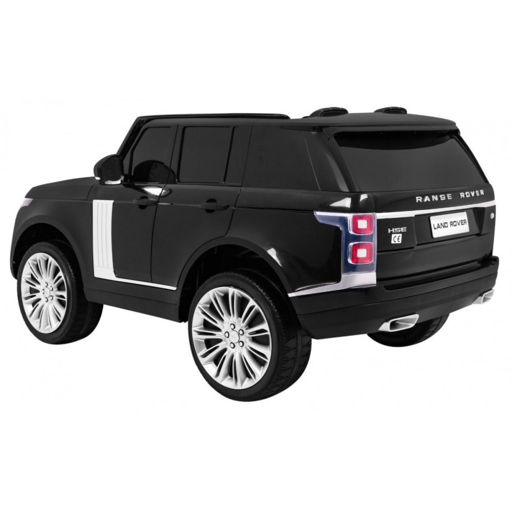 Dvivietis elektromobilis Range Rover HSE, Black-Elektromobiliai vaikams, Visureigiai-e-vaikas