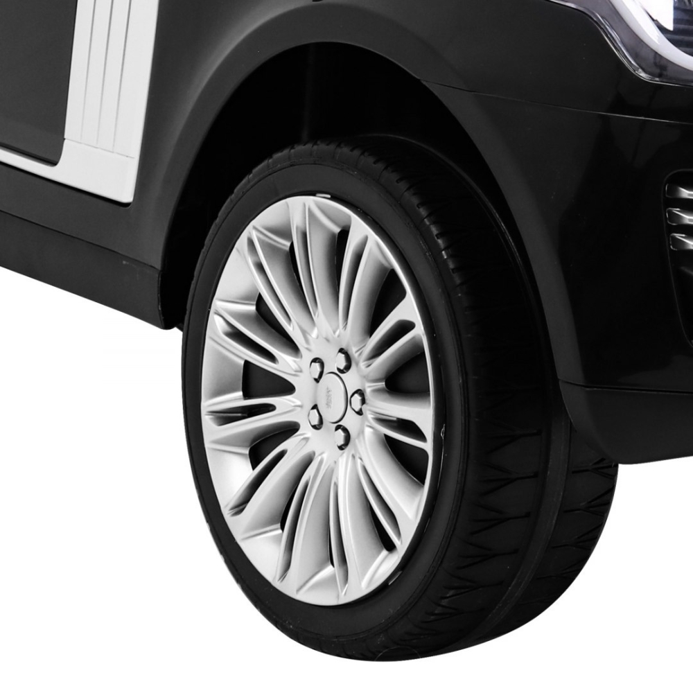 Dvivietis elektromobilis Range Rover HSE, Black-Elektromobiliai vaikams, Visureigiai-e-vaikas