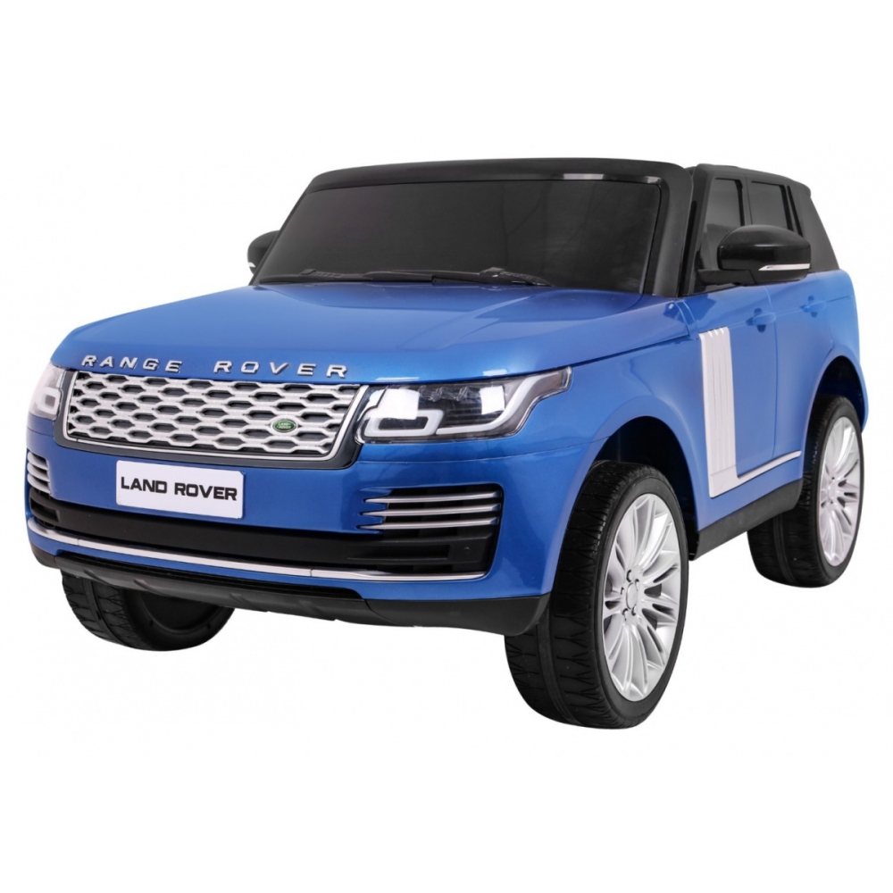 Elektromobilis Range Rover HSE, lakuotas mėlynas-Elektromobiliai vaikams, Visureigiai-e-vaikas